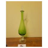 Blenko glass decanter