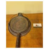 Cast iron Griswold waffle iron