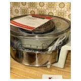 Glass bowl convection oven