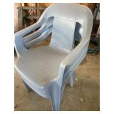 Plastic lawn chairs