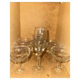 Wine glasses