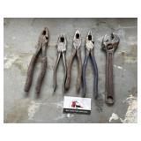 Pliers and wrench