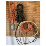 Trouble lights and misc Romex wire