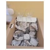 Crystal dessert dishes