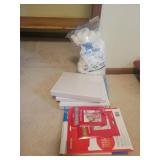 Office supplies & cotton balls