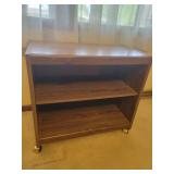 Rolling storage cart