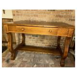 Antique Oak mission style desk