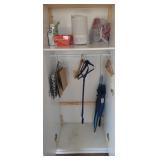 Umbrellas, light bulbs & misc