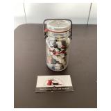 Jar of buttons