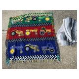 Tractor throw, blanket