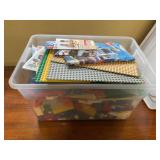 Tote of Legos