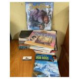 Bob Ross books, misc books