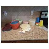 Plastic Tupperware Dishes