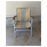Vintage folding chair