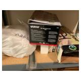Light bulbs, air pump and misc