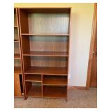 Wood shelves
