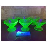 Uranium Sorbet Dishes