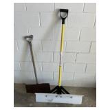 Two Snow Shovels