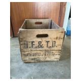 Wood crate