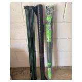 Garden stakes and misc