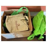 Box of reusable bags