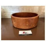 Wood bowl
