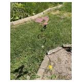 Metal butterfly art