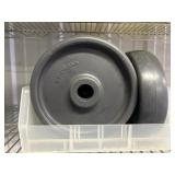 5 Castor Wheels- plastic
