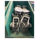 Plastic Castor Forks