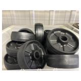 10 Plastic Castors