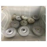 Plastic Castor wheels