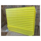 12 Yellow Bins