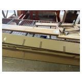 Aluminum seats, locker bench, misc