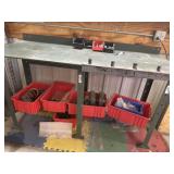 Metal work bench