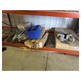 Heavy duty wire shelf, miscellaneous back ledges
