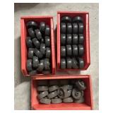 Caster wheels for assemblies