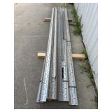 Metal shelving brackets
