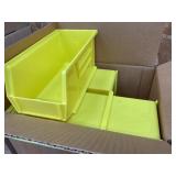 Akro Yellow Bins 12 Pack 6 x 10 x 4