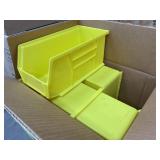 Akro Yellow Bins 12 Pack 6 x 10 x 4