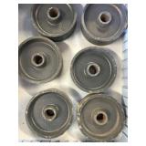 Cast Iron Castor Wheels