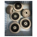 Plastic Castor Wheels