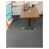 Adjustable table 48 x 24 bring help to load