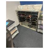 Wire rack 39 x 12 x 34 contents not included