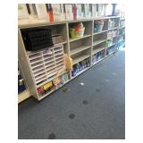 Two Bookshelf 72 x 13 and three-quarter by 50 3