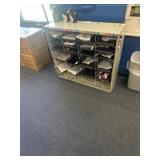 Wire rack metal 39 x 12 x 34 contents not included