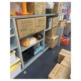 Bookcase 72 1/2 14 deep 55 tall contents on
