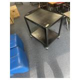 Metal rolling cart 24 x 18 x 26 tall