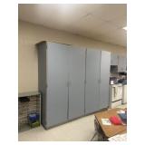 Approximately 25 feet of cabinetry contents, not