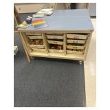 Rolling storage cabinet 48 x 25 1/2 x 29 c