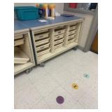 Rolling storage cabinets 48 x 25 1/2 x 29
